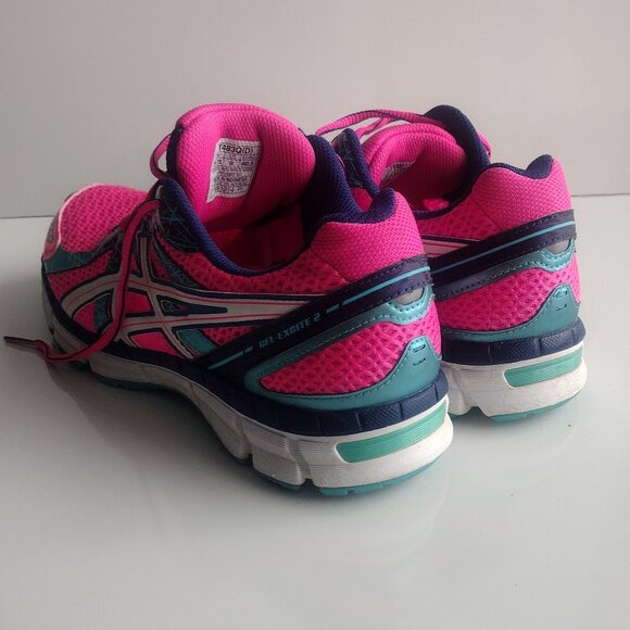 Asics GEL-Excite-2 Women’s Size 9  Pink Teal Running Athletic Shoe - Picture 5 of 8